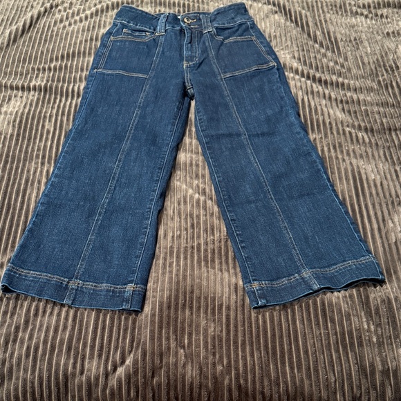 Classic Denim Wide-Leg Jeans - Picture 1 of 9